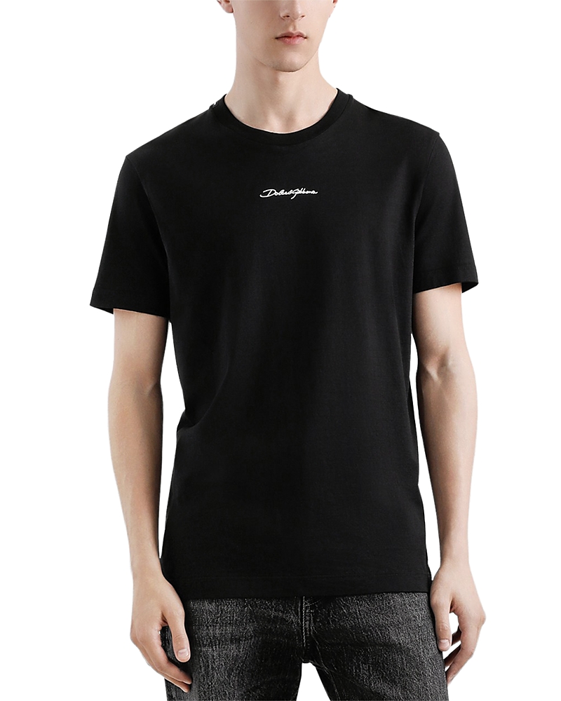 Dolce & Gabbana Short Sleeve Logo Tee