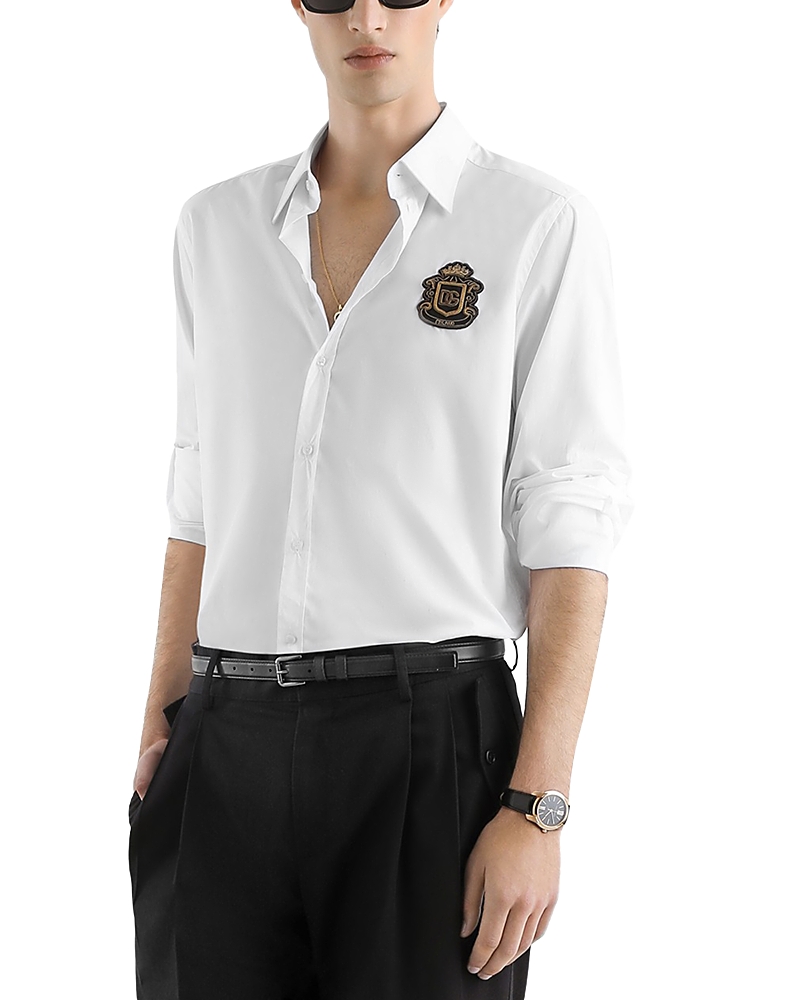 Dolce & Gabbana Men's Logo Emblem Shirt