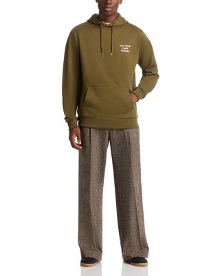 Slogan Drawstring Hoodie