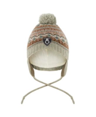 Boys' Lined Knit Pompom Hat - Baby