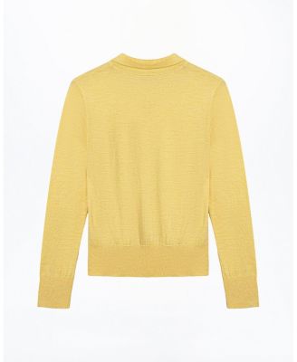  Relaxed Polo Knit Sweater