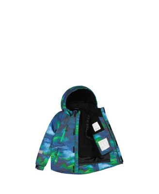  Boys' Two-Piece Play Snowsuit Gradient Jacket - Little Kid