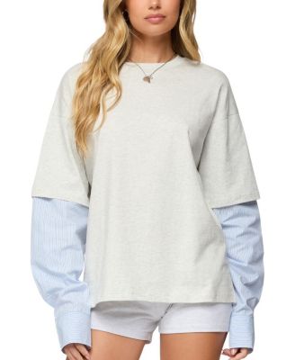 Tailor Oversized Layered Top