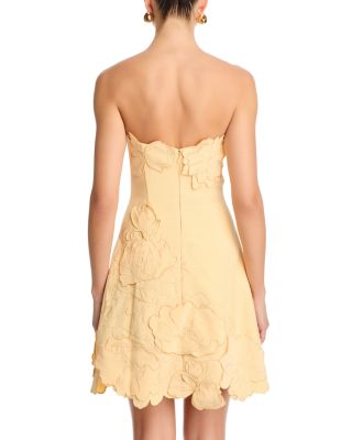 Ayla Applique Bustier Mini Dress - Exclusive