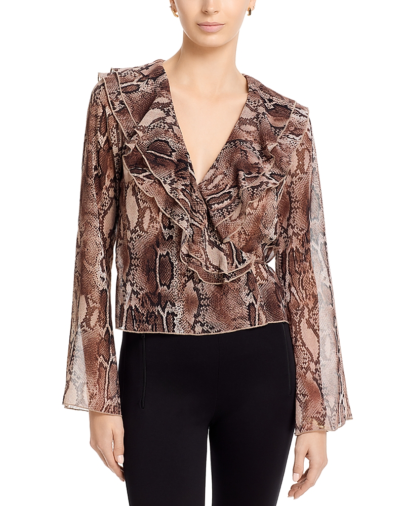Wayf Sylvia Wrap Top