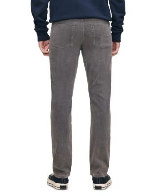 Russell Slim Straight Jeans in Weathered Grey