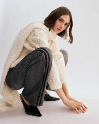 Luisa Scarf Long Sleeve Sweater