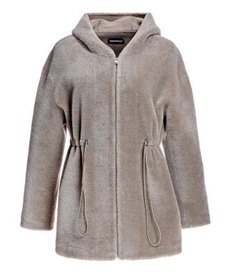  Hooded Lambswool Jacket