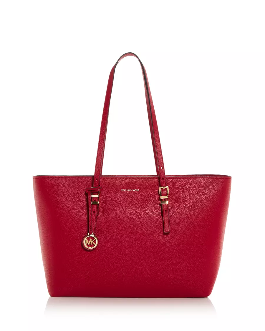 Michael Kors Quinn Large Leather Tote Bag