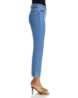 Stevie Cropped Jeans in Blue Mirage