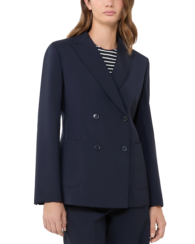 Weekend Max Mara Wkdzinnia Double Breasted Blazer