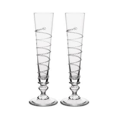 Amalia Boxed Flutes, Set of 2