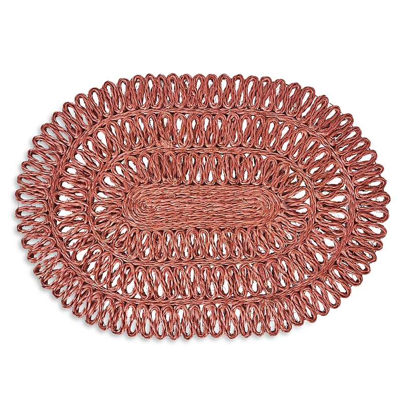 Juliska Straw Loop Oval Placemat