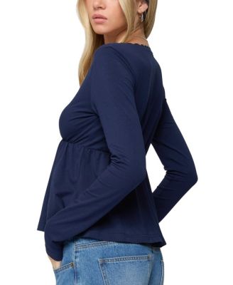 Kenzie Long Sleeve Babydoll Top