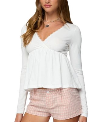 Kenzie Long Sleeve Babydoll Top