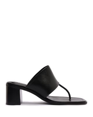 Women's Martha Leather Thong Sandals