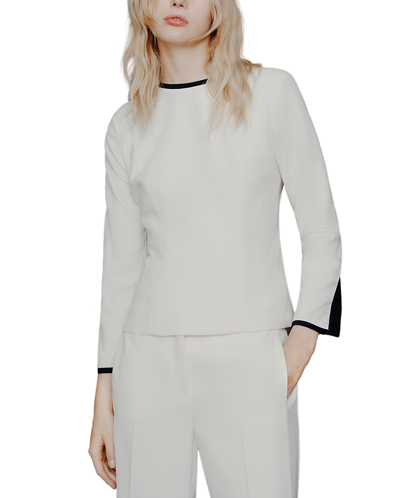 Marella Low Back Bow Detail Top