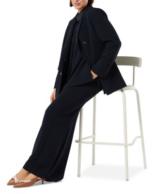 Uscita Briose Topstitched Straight Pants