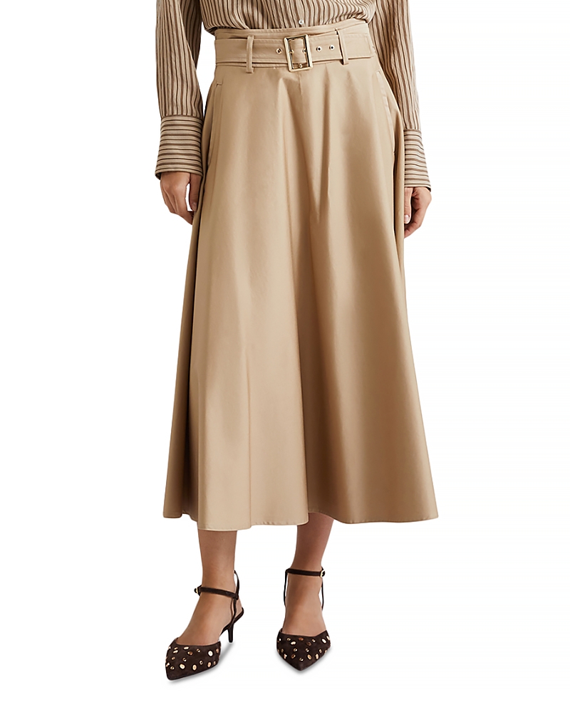 Marella Water Repellent Midi Skirt
