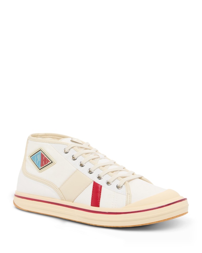 Bottega Veneta Men's Eliot Sneakers in Marmo