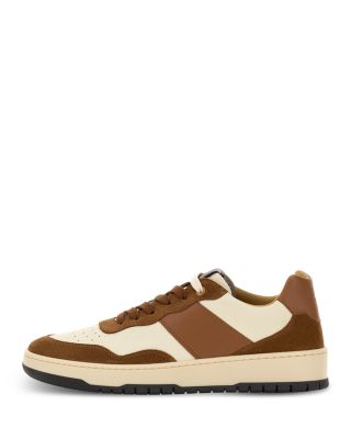 Men's Leather Low Top Sneakers