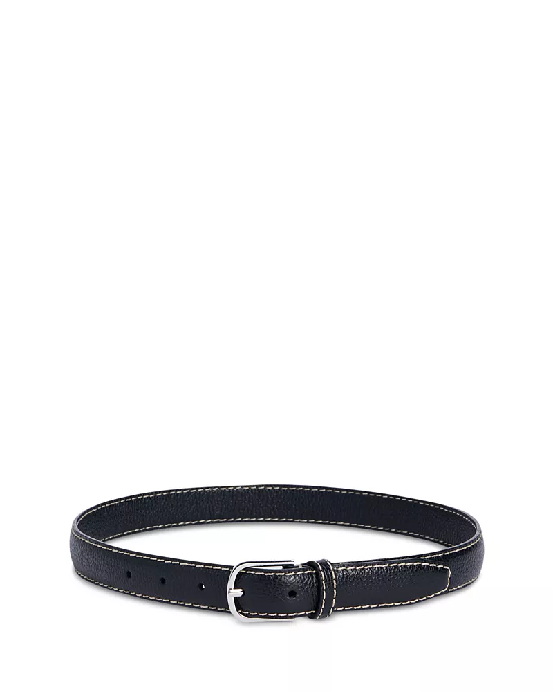 Toteme Women's Slim Leather Belt