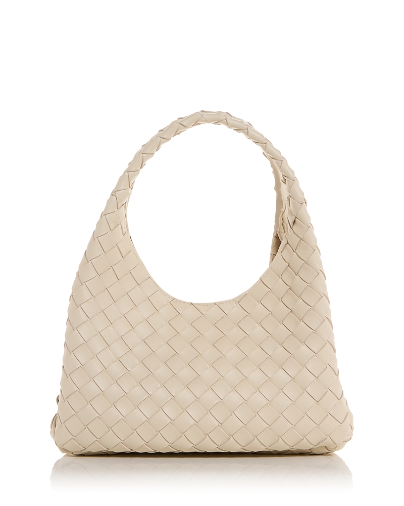 Bottega Veneta Campana Small Intrecciato Leather Shoulder Bag