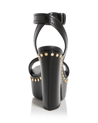 Women's Studded Platform Clog Sandals