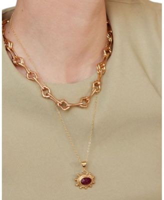  Zand Ruby Pendant Necklace