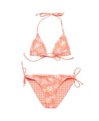 Girls' Cali Palms Recycled Triangle Bikini - Big Kid