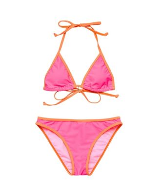 Girls' Sunset Sorbet Triangle Bikini - Big Kid