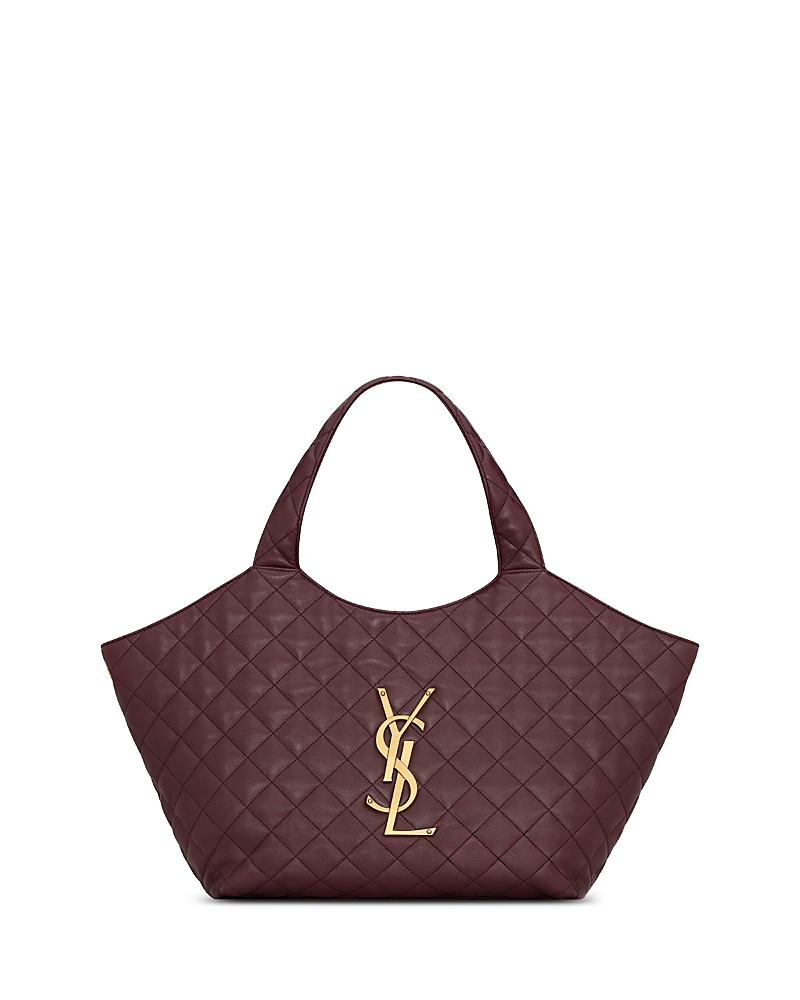 Saint Laurent Icare Medium In Quilted Nappa