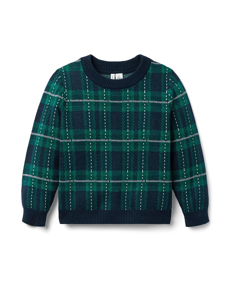 Janie and Jack Boys' The Holiday Tartan Sweater - Baby, Little Kid, Big Kid