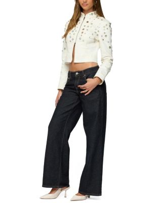 Elira Iridescent Fitted Jacket