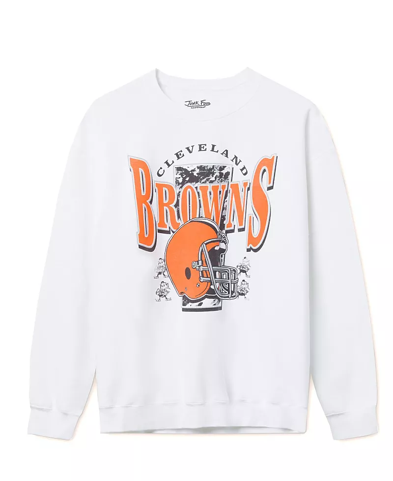 Junk Food Clothing Unisex Nfl Cleveland Browns Conversion Flea Market Fleece