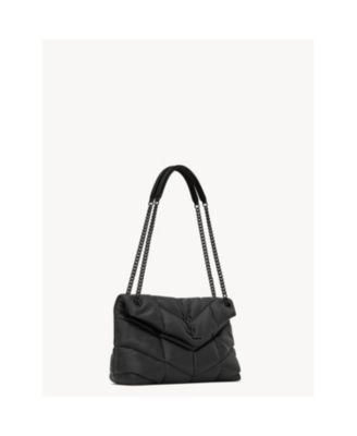  Puffer Small Convertible Shoulder Bag In Nappa Leather Monotone