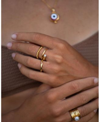 Avalon Pearl Stacking Ring