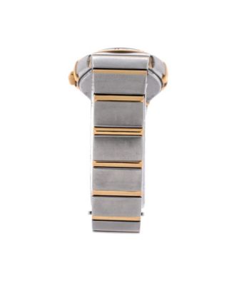  Constellation Quartz Watch in Stainless Steel and Rose Gold with Diamond Markers 25mm