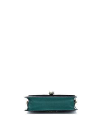  Mini Serpenti Forever Chain Clutch Leather
