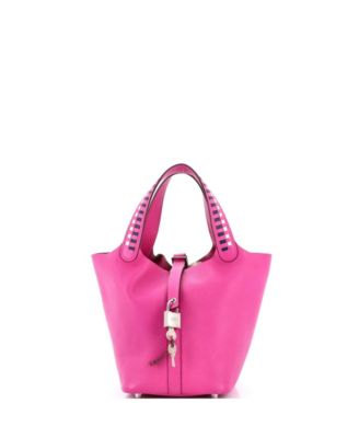 PM Picotin Lock Bag Tressage Epsom