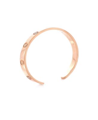  Love Cuff Bracelet 18K Rose Gold