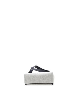 20 Herbag Zip Toile and Leather