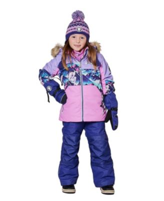 Girls' Lined Peruvian Knit Pompom Hat - Baby, Little Kid, Big Kid