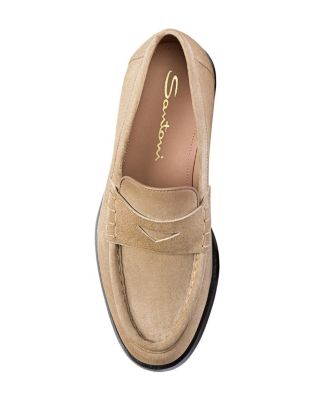  Women's Suede Penny Loafer