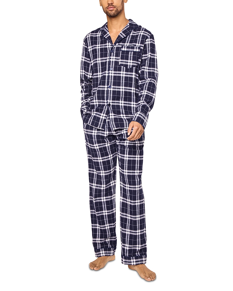 Petite Plume Brushed Twill Pajama Set