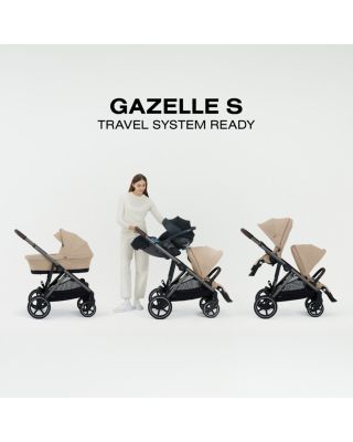 Gazelle S Stroller – Black Frame 