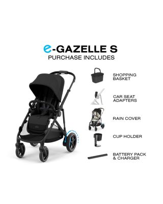 e-Gazelle S Electronic Assist Stroller