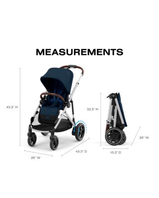 e-Gazelle S Electronic Assist Stroller