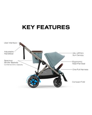 e-Gazelle S Electronic Assist Stroller