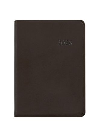  2026 Traditional Leather Weekly Notebook